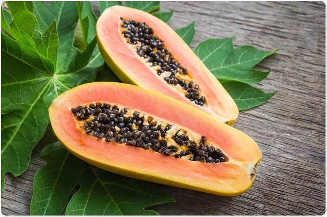 You can improve your health by eating papaya