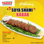 Shami Kabab dishes which is on plate and looking tasty and dellecious.