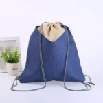 Custom-Drawstring-Bags-Linen-Sports-Bag